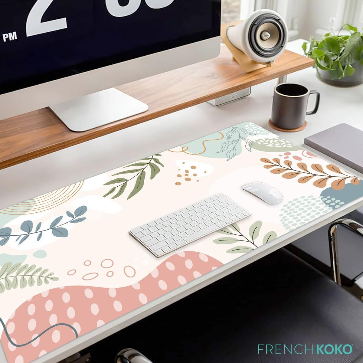 Large Desk Mat - XL Desk Pad for Keyboard & Mouse - Cute Home Office Essentials